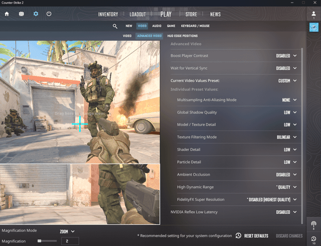 CS2 fps drop
